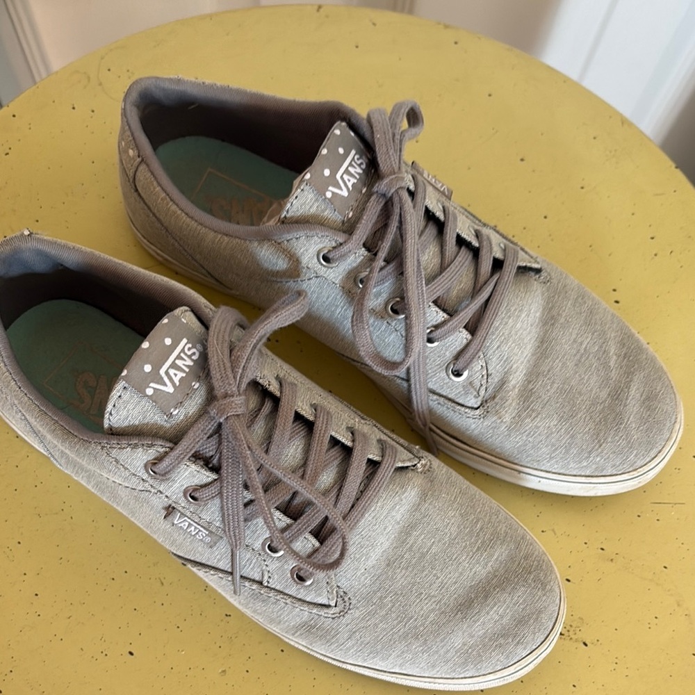Vans women’s size Gray Casual Sneakers